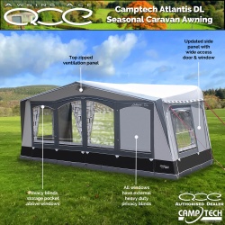 Size 13 Camptech Atlantis DL Seasonal Awning (Used)
